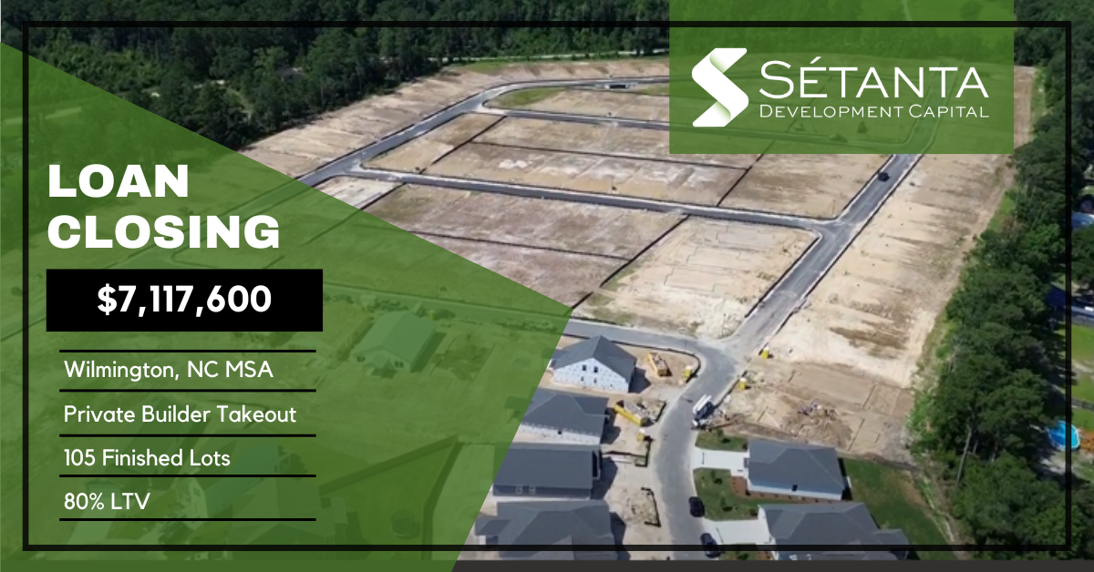 Sétanta has closed a new $7.1MM loan in the Wilmington, NC MSA
