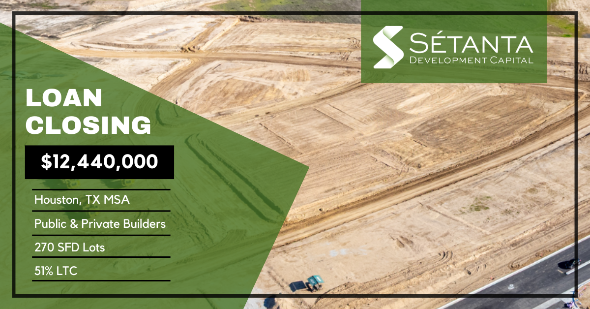 Sétanta has closed a new $12.44MM loan in the Houston, TX MSA