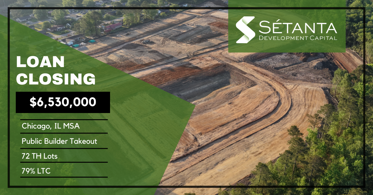 Sétanta has closed a new $6.53MM loan in the Chicago, IL MSA