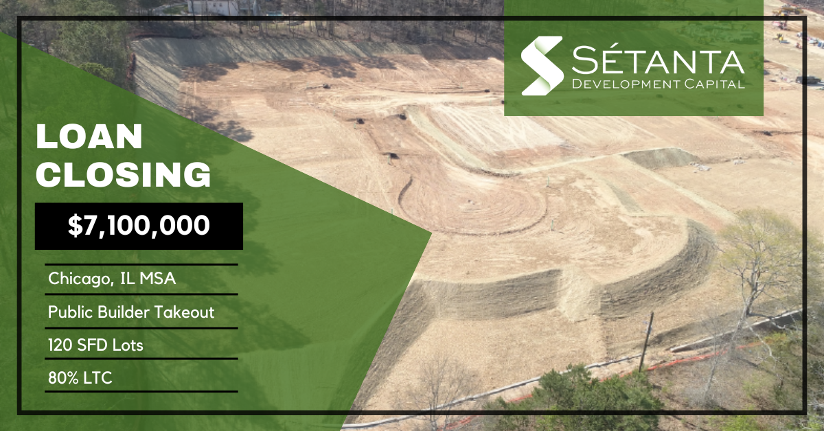 Sétanta has closed a new $7.1MM loan in the Chicago, IL MSA