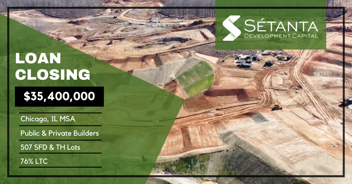 Sétanta has closed a new $35.4MM loan in the Chicago, IL MSA