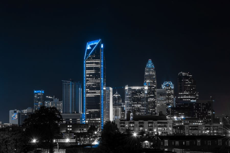 Charlotte NC Skyline